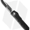 Microtech UTX-85 S/E OTF Automatic Knife Tactical (Black Serr Elmax) 231-2T