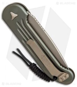 Microtech LUDT Automatic Knife OD Green (3.4" Bronzed) 135-13OD 8 Microtech LUDT Automatic Knife OD Green (3.4" Bronzed) 135-13OD -Microtech microtech LUDT OD green bronzed 135 13OD BHQ 49573 er side