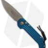 Microtech LUDT Automatic Knife Blue (3.4" Bronzed) 135-13BL