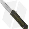 Microtech QD Scarab T/E OTF Automatic Knife OD Green (3.5" Stonewash) 179-10OD