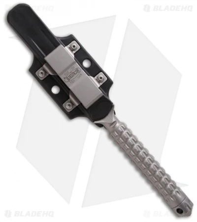 Microtech A.D.O. Knife Fixed Blade Dagger (4.5" Bead Blast Full Serr) 115-9 6 Microtech A.D.O. Knife Fixed Blade Dagger (4.5" Bead Blast Full Serr) 115-9 - Image 4