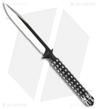 Microtech A.D.O. Knife S/E Fixed Blade (4.5" Two-Tone Serr) 116-2LE Limited 3 Microtech A.D.O. Knife S/E Fixed Blade (4.5" Two-Tone Serr) 116-2LE Limited