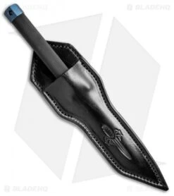 Microtech Marfione Custom A.D.O. Tanto Knife (3.9" Apocalyptic) -Microtech microtech ado tanto dlc apocalypic blued dl sheath 1