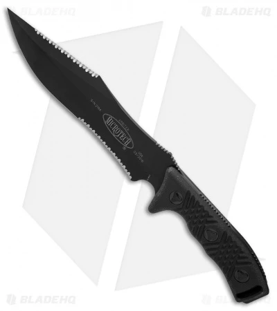 Microtech Arbiter Fixed Blade Knife (8.75" Black Double Serr) 104-3 4 Microtech Arbiter Fixed Blade Knife (8.75" Black Double Serr) 104-3 - Image 2