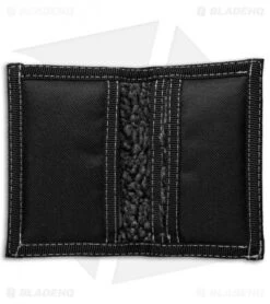 Microtech Assailant Credit Card Knife Black Titanium & Bi-Fold Wallet -Microtech microtech assailant dlc 6al4 v titanium wallet inside