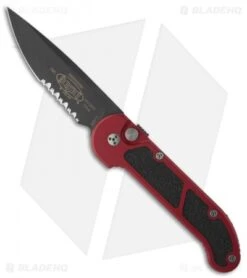 Microtech 45 Vintage Microtech UMS Firefighter Automatic Knife (3.4" Black Serr) 07/2003