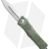 Microtech Combat Troodon D/E OTF Knife OD Green (3.8" Satin Serr) 142-5OD -Microtech microtech combat troodon DE OD green satin serr 142 5OD BHQ 50394 er