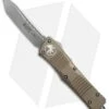 Microtech Combat Troodon T/E OTF Automatic Knife Tan (3.8" Bead Blast) -Microtech microtech combat troodon TE tan bb 144 7TA BHQ 51385 er