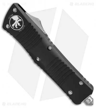Microtech Combat Troodon Tanto Automatic OTF Knife (3.8" Stonewash Serr) 144-11 4 Microtech Combat Troodon Tanto Automatic OTF Knife (3.8" Stonewash Serr) 144-11 - Image 2