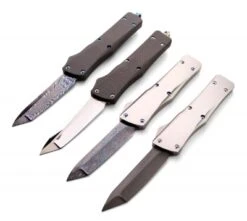 Rare Marfione Custom Solid Carbon Fiber Combat Troodon OTF Knife (High Polish) -Microtech microtech custom troodon july2012a 1