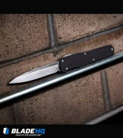 Microtech Cypher S/E OTF Automatic Knife Black (4" Stonewash) 241-10 -Microtech microtech cypher otf sw 241 10 BHQ 75011 dl 2