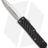 Microtech Daytona D/A OTF D/E Knife W/ Carbon Fiber (3.25" Satin Plain) 126-4
