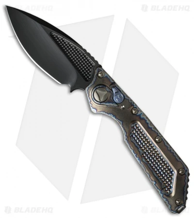 Marfione Custom DOC Killswitch Automatic Knife Flame Ti (3.75" DLC Satin) VAR. 4 3 Marfione Custom DOC Killswitch Automatic Knife Flame Ti (3.75" DLC Satin) VAR. 4
