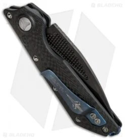 Marfione Custom DOC Killswitch Automatic Knife Carbon Fiber (3.75" DLC Tri-Tone) 7 Marfione Custom DOC Killswitch Automatic Knife Carbon Fiber (3.75" DLC Tri-Tone) -Microtech microtech doc killswitch tri tone sw elmax cf side cm