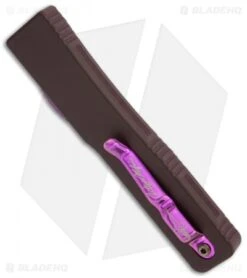 Rare Marfione Custom Ultratech OTF Earth, Fire, Ice Set Of 3 Knives (Damascus) -Microtech microtech earth wind fire set ultratech dam fire red side