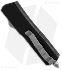 Microtech Scarab Executive D/E-S OTF Automatic Knife (3.5" Satin Serr) 181-11 -Microtech microtech executive scarab side 2