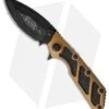 Microtech DOC Flipper Knife Tan Aluminum (3.75" Black Plain) 153-1TA 1 Microtech DOC Flipper Knife Tan Aluminum (3.75" Black Plain) 153-1TA -Microtech microtech flipper doc tan black standard 153 1ta
