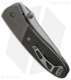 Microtech LCC Lightfoot Compact Combat D/A Automatic Knife CF (Stonewash) 2000 -Microtech microtech gen 1 lcc da auto cf sw side cm