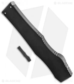 Giant Microtech Marfione Custom Halo V 3X OTF Knife Abalone (Brend Mirror) 2010 -Microtech microtech giant halo 2 backside cm