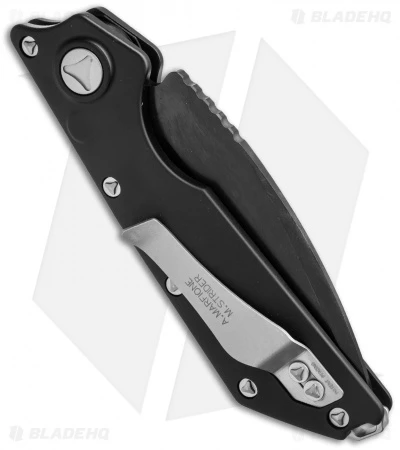 Microtech DOC Killswitch Automatic Knife Aluminum (3.75" Black) 154-1 4 Microtech DOC Killswitch Automatic Knife Aluminum (3.75" Black) 154-1 - Image 2