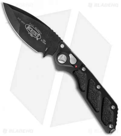 Microtech DOC Killswitch Automatic Knife Aluminum (3.75" Black) 154-1 3 Microtech DOC Killswitch Automatic Knife Aluminum (3.75" Black) 154-1