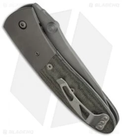 Microtech Lightfoot Compact Combat LCC D/A Automatic Knife (Bead Blast) 11/2000 -Microtech microtech lightfoot 11 2000 1707 side cm