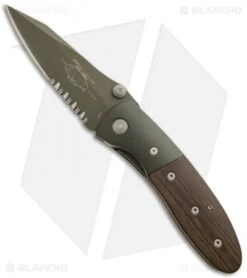 Microtech Lightfoot Compact Combat LCC Automatic Knife (Green Serr) 01/2003
