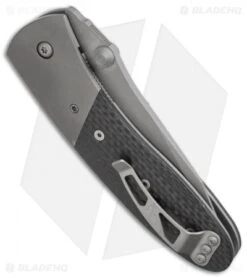 Microtech Lightfoot Compact Combat LCC M/A Manual Knife (3.5" Bead Blast) 9/2000 -Microtech microtech lightfoot lcc manual 09 2000 1983 side cm