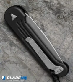 Microtech LUDT Automatic Knife Black (3.4" Apocalyptic) 135-10AP -Microtech microtech ludt black 135 10AP BHQ 37919 er side