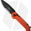 Microtech LUDT Automatic Knife Orange (3.4" Black Serr) 135-2OR -Microtech microtech ludt orange 135 2 or cm