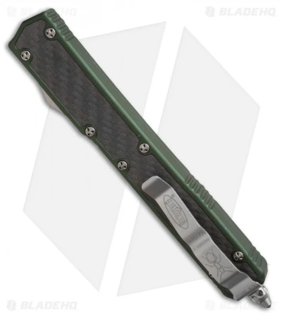 Microtech Makora II D/A OTF Automatic Knife OD Green (4.45" Satin) 106-4OD 4 Microtech Makora II D/A OTF Automatic Knife OD Green (4.45" Satin) 106-4OD - Image 2