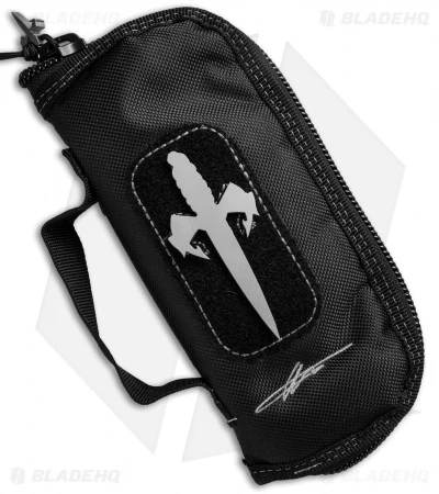 Microtech Marfione Heat Anodized Titanium 4-Hole Knuckle Paperweight W/ Case 5 Microtech Marfione Heat Anodized Titanium 4-Hole Knuckle Paperweight W/ Case - Image 3