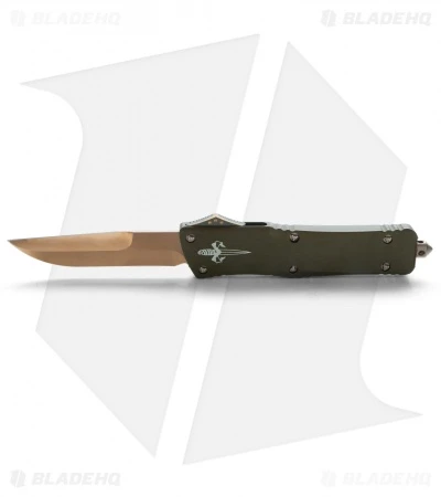 Marfione Custom Combat Troodon Clip Point OTF Knife OD (3.8" Bronze DLC MP) 6 Marfione Custom Combat Troodon Clip Point OTF Knife OD (3.8" Bronze DLC MP) - Image 4