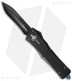 Marfione Custom Combat Troodon Recurve OTF Knife Al (3.8" DLC Mirror Polish)
