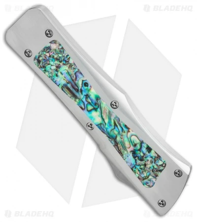 Marfione Custom Troodon OTF D/E Knife SS/Abalone (3" Mirror Polish) 4 Marfione Custom Troodon OTF D/E Knife SS/Abalone (3" Mirror Polish) - Image 2