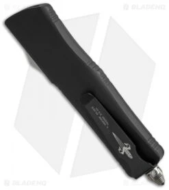 Microtech Marfione Custom Troodon OTF Automatic Knife (Cowry-X San Mai Damascus) 8 Microtech Marfione Custom Troodon OTF Automatic Knife (Cowry-X San Mai Damascus) -Microtech microtech microtech troodon double edge cowry x san mal bottom cm