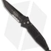 Microtech Mini Socom Tanto Automatic Knife (3.25" Black Serr) 2/2000 -Microtech microtech mini socom auto tanto black serr 300063