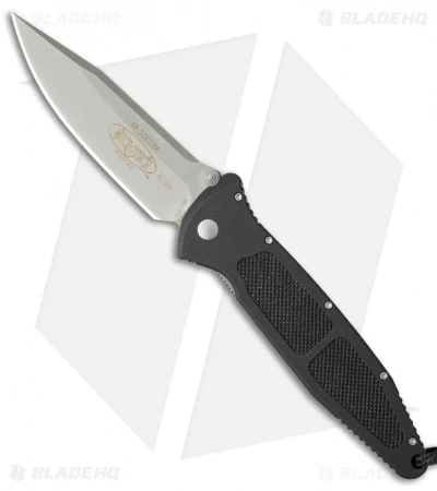 Microtech Mini Socom Manual Knife Black Aluminum (3.25" Bead Blast) 08/1998 3 Microtech Mini Socom Manual Knife Black Aluminum (3.25" Bead Blast) 08/1998
