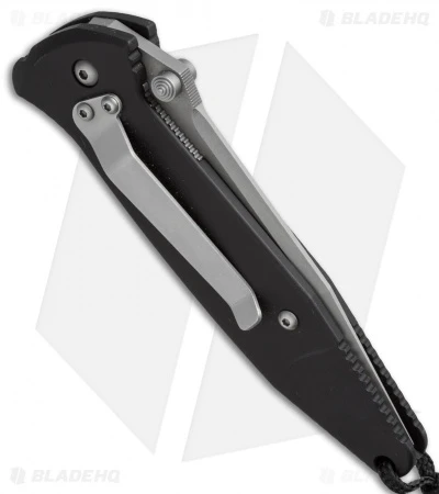Microtech Mini Socom Manual Knife Black Aluminum (3.25" Bead Blast) 08/1998 5 Microtech Mini Socom Manual Knife Black Aluminum (3.25" Bead Blast) 08/1998 - Image 3