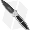 Microtech Mini Socom Manual Knife Silver Aluminum (3.25" Black) 12/1998 -Microtech microtech mini socom manual silver 12 1998 cm
