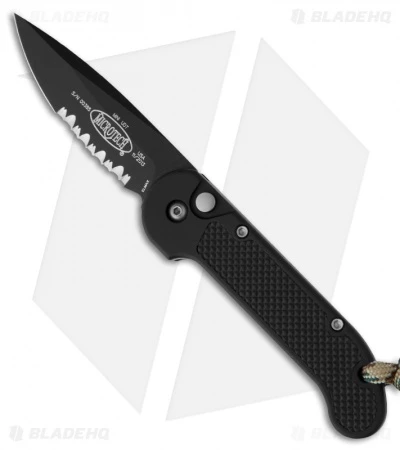 Microtech Mini UDT Automatic Knife (2.38" Black Serr) 155-2 3 Microtech Mini UDT Automatic Knife (2.38" Black Serr) 155-2