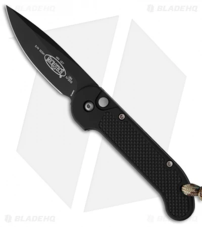 Microtech Mini UDT Automatic Knife (2.38" Black Plain) 155-1 3 Microtech Mini UDT Automatic Knife (2.38" Black Plain) 155-1