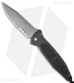 Microtech Socom Clip Point Manual Knife (4" Bead Blast Serr) 12/97