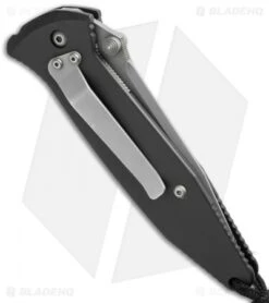 Microtech Socom Clip Point Manual Knife (4" Bead Blast Serr) 12/97 5 Microtech Socom Clip Point Manual Knife (4" Bead Blast Serr) 12/97 -Microtech microtech mt socom cp 12 1997 side