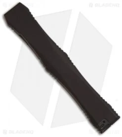 Microtech Marfione Custom Nemesis IV OTF Dagger Knife (Damascus) 11/2010 #25 -Microtech microtech nemesis iv damascus black hardwear sn 025 back