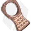 Microtech Marfione Gen. 1 One-Finger Knuckle Paperweight (Dirty Copper) -Microtech microtech one hole dirty copper gen 1 cm