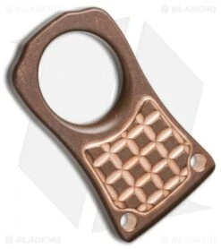 Microtech Marfione One-Finger Knuckle Paperweight (Dirty Copper)