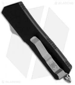 Microtech Scarab Executive S/E OTF Automatic Knife (3.5" Bead Blast) 176-7 -Microtech microtech scarab executive 176 7 2 tone side