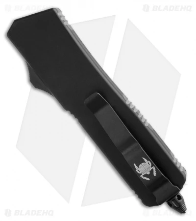 Microtech Scarab Executive OTF Automatic Knife Tactical (3.5" Black) 176-1T 4 Microtech Scarab Executive OTF Automatic Knife Tactical (3.5" Black) 176-1T - Image 2