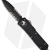 Microtech Scarab Executive OTF D/E Dagger Knife (Black SER) 109-2